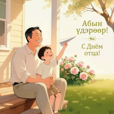 Абын үдэрэй амаршалганууд — Электронные открытки ко Дню отца