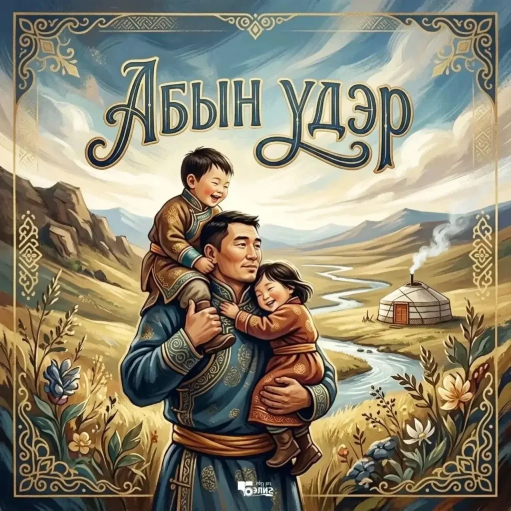 Абын баярай амаршалга — Поздравления с Днём отца